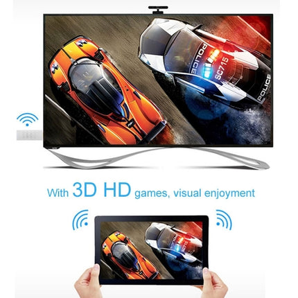 Wireless HDMI Miracast DLNA Display Dongle, CPU: ARM Cortex A9 Single Core 1.2GHz, Support WIFI + HDMI(White)-garmade.com