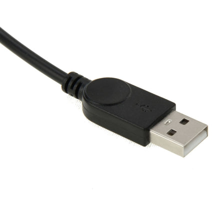 90 Degree Mini USB Male to USB 2.0 AM USB Adapter Cable, Length: 29cm-garmade.com