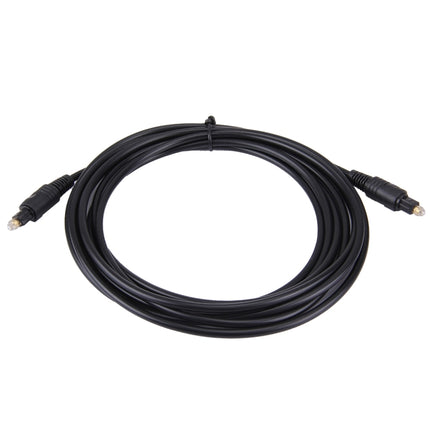 Digital Audio Optical Fiber Toslink Cable, Cable Length: 3m, OD: 4.0mm (Gold Plated)-garmade.com