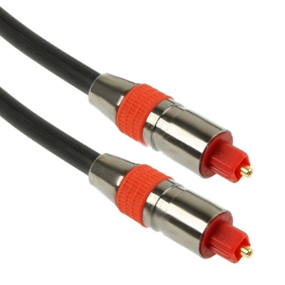 Digital Audio Optical Fiber Toslink Cable Length: 1m, OD: 6.0mm-garmade.com