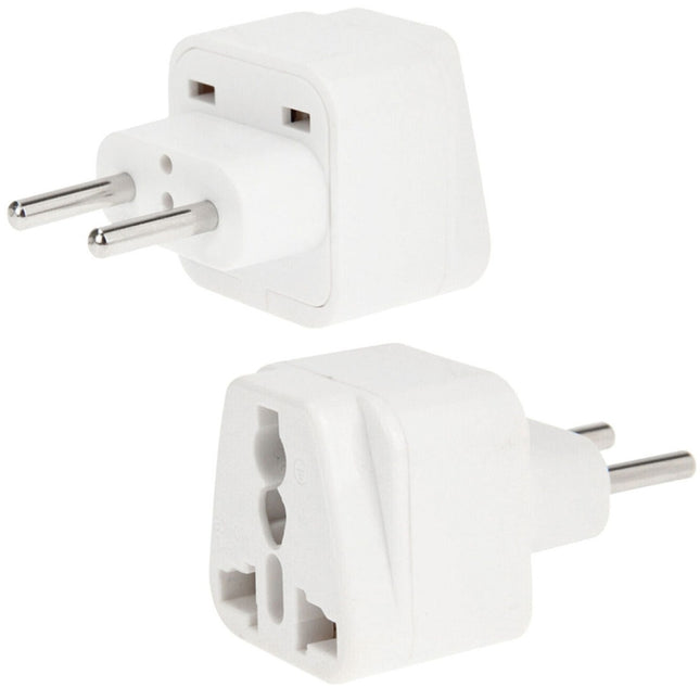 Portable UK US to EU Plug Adapter Power Socket Travel Converter-garmade.com