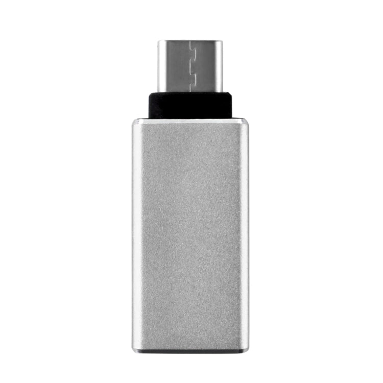 USB 3.0 to USB-C / Type-C 3.1 Converter Adapter(Silver)-garmade.com