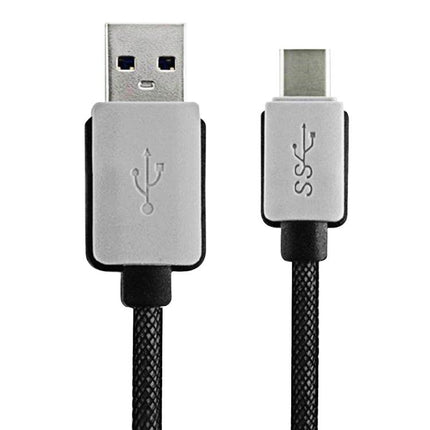 3m Woven Style 2A USB-C / Type-C 3.1 Male to USB 3.0 Male Data / Charger Cable-garmade.com