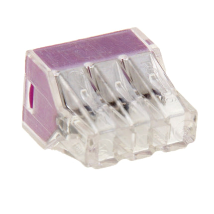 10 PCS 6 Pin Junction Box Push-in Wire Connector for Sectional Area 1-2.5 Square Millimeter Hard Wire-garmade.com
