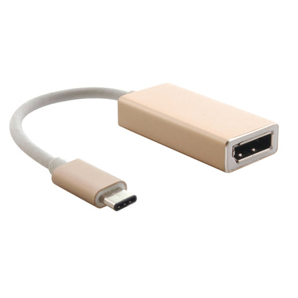 USB-C / Type-C 3.1 to Display Adapter Cable for MacBook 12 inch, Chromebook Pixel 2015, Nokia N1 Tablet PC, Length: About 10cm(Gold)-garmade.com