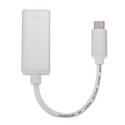 10cm USB-C / Type-C 3.1 to Display Adapter Cable (Silver)-garmade.com