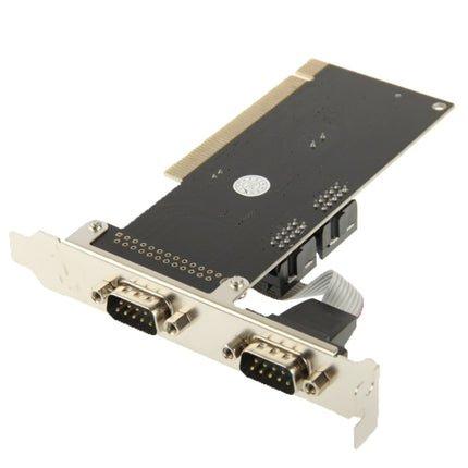 PCI to Serial 2-port Host Controller Card(Black)-garmade.com