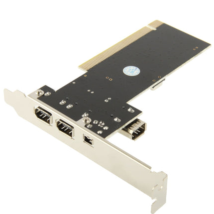 2-Ports Express PCI 1394 Card(Black)-garmade.com