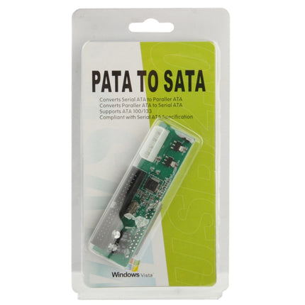 PATA To SATA Hard Drive Adapter Converter to Serial ATA(Green)-garmade.com