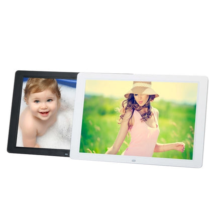 15 inch 1280 x 800 16:9 LED Widescreen Suspensibility Digital Photo Frame with Holder & Remote Control, Support SD / MicroSD / MMC / MS / XD / USB Flash Disk(Black)-garmade.com