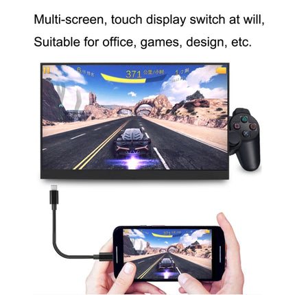 HSD-1330X 13.3 inch 1080P HD Gaming Portable Narrow Side Display-garmade.com