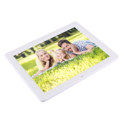 12.0 inch Digital Picture Frame with Remote Control Support SD / MMC / MS Card and USB , White (1200)(White)-garmade.com