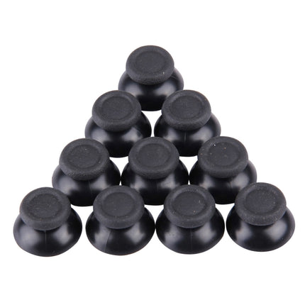 10 PCS Controller Joystick 3D Analog Cap for PS4(Black)-garmade.com