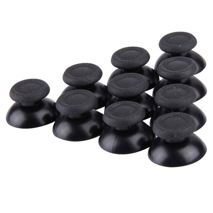 10 PCS Controller Joystick 3D Analog Cap for PS4(Black)-garmade.com