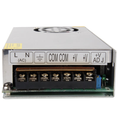 (S-200-24 DC 0-24V 8.3A) Regulated Switching Power Supply (Input:AC100~130V/200~240V), Dimension(LxWxH):198x90x40mm-garmade.com