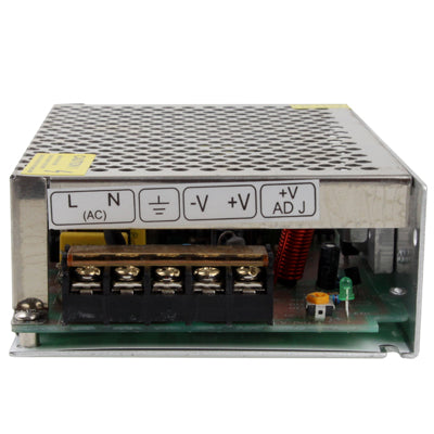 (S-75-12 DC 12V 6.3A) Regulated Switching Power Supply, Input: AC100~130V/200~240V, Size: 158x90x40mm-garmade.com