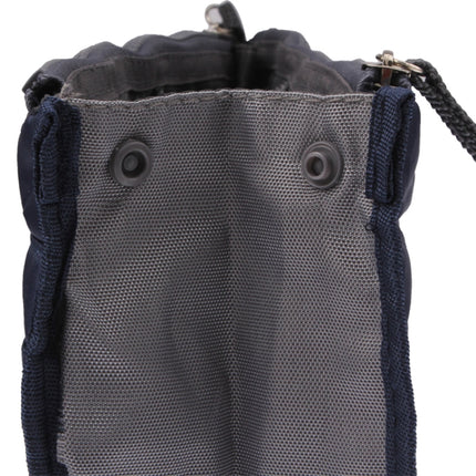 Thicken Portable Multi-function Double Zipper Cosmetic Bag, Storage Bag in Bag (Dark Blue)-garmade.com