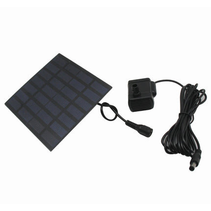 1.2W Solar Panel Brushless Pump(Black)-garmade.com