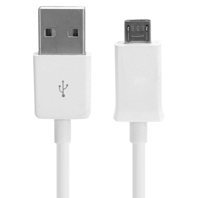 Micro USB Data Sync Charger Cable, Cable Length: 1m(White)-garmade.com