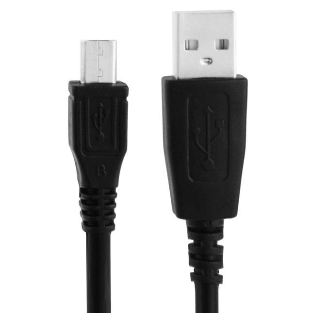 Micro USB to USB Data Sync Charger Cable , Length: 1m(Black)-garmade.com