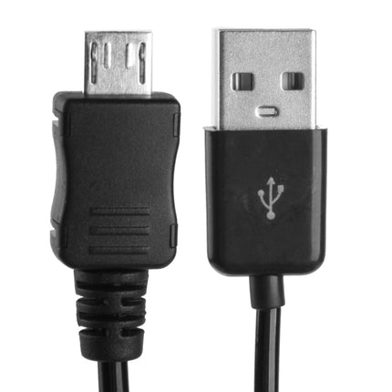 2m Micro USB Data Sync Charging Coiled Cable / Spring Cable(Black)-garmade.com