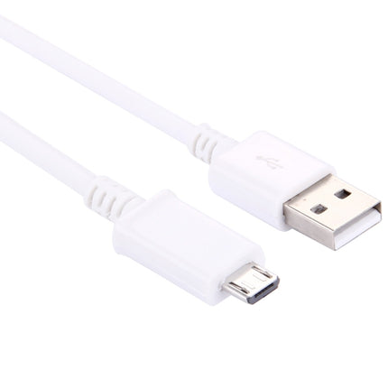 Micro 5 Pin USB Sync Cable + US Plug Travel Charger(White)-garmade.com