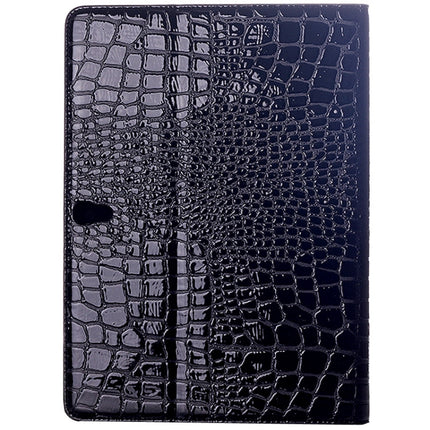 Crocodile Texture Flip Leather Case with Holder for Galaxy Tab S 10.5 / T800(Black)-garmade.com