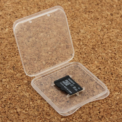 100 PCS Transparent Plastic Storage Card Box-garmade.com