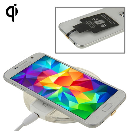FANTASY Wireless Charger & Wireless Charging Receiver, For Galaxy Note Edge / N915V / N915P / N915T / N915A(White)-garmade.com
