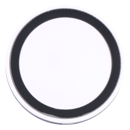 Universal QI Standard Round Wireless Charging Pad (White + Black)-garmade.com