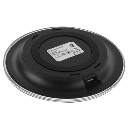 A1 Qi Standard Wireless Charging Pad(Black)-garmade.com