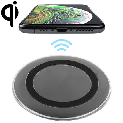 A1 Qi Standard Wireless Charging Pad(Black)-garmade.com