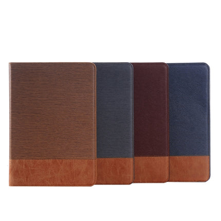 Cross Texture Leather Case with Holder & Card slots & Wallet for Galaxy Tab A 9.7 4G LTE / T555(Brown)-garmade.com