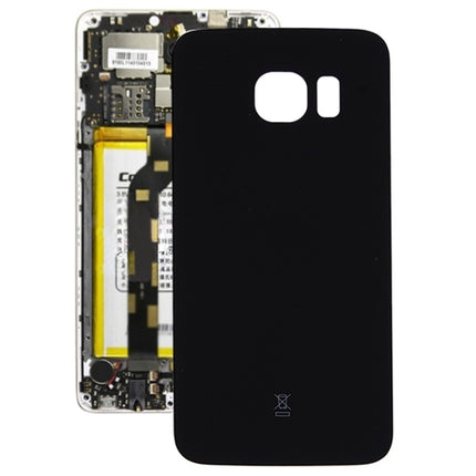 For Galaxy S6 Edge / G925 Original Battery Back Cover (Black)-garmade.com
