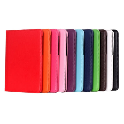 Litchi Texture 360 Degree Rotation Leather Case with multi-functional Holder for Galaxy Tab S2 8.0(Black)-garmade.com