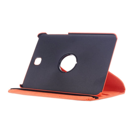 Litchi Texture 360 Degree Rotation Leather Case with multi-functional Holder for Galaxy Tab S2 8.0(Orange)-garmade.com