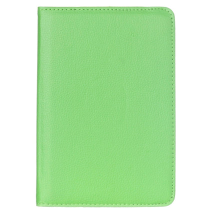 Litchi Texture 360 Degree Rotation Leather Case with multi-functional Holder for Galaxy Tab S2 8.0(Green)-garmade.com