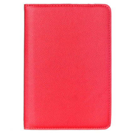 Litchi Texture 360 Degree Rotation Leather Case with multi-functional Holder for Galaxy Tab S2 8.0(Red)-garmade.com
