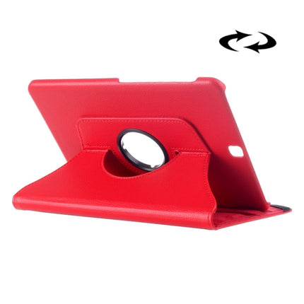Litchi Texture 360 Degree Rotation Leather Case with multi-functional Holder for Galaxy Tab S2 9.7(Red)-garmade.com