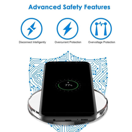 FANTASY QI Standard Wireless Charger(Black)-garmade.com