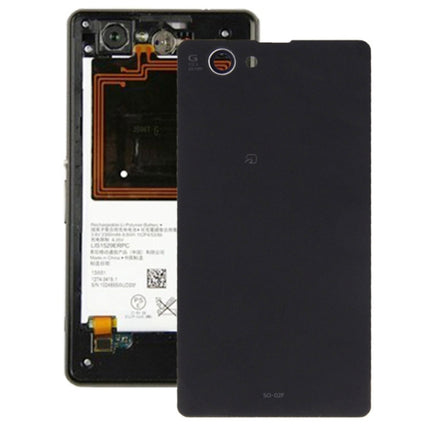 Battery Cover for Sony Xperia Z1 Mini(Black)-garmade.com