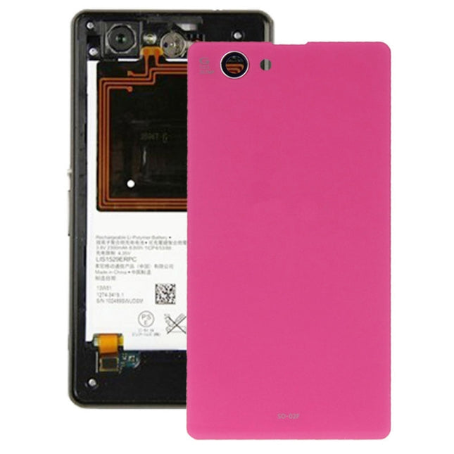 Battery Cover for Sony Xperia Z1 Mini(Magenta)-garmade.com