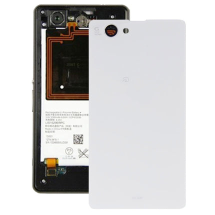 Battery Cover for Sony Xperia Z1 Mini(White)-garmade.com