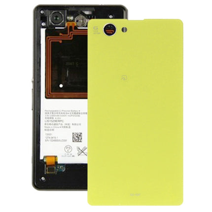 Battery Cover for Sony Xperia Z1 Mini(Yellow)-garmade.com