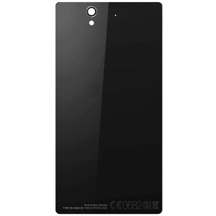 Housing Back Cover for Sony Xperia Z / L36h / Yuga / C6603 / C660x / L36i / C6602(Black)-garmade.com