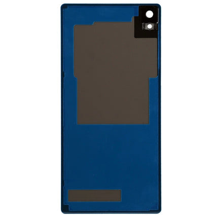 Replacement Glass Housing Back Cover for Sony Xperia Z3 / D6653(Black)-garmade.com