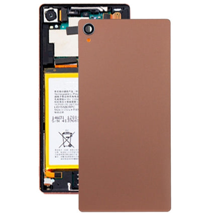 ReplacementGlass Housing Back Cover for Sony Xperia Z3 / D6653(Gold)-garmade.com
