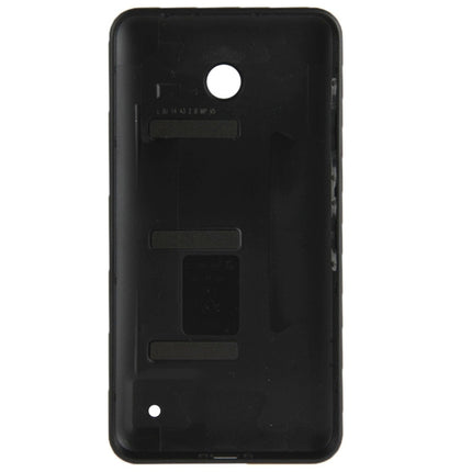 Replacement Back Cover ( Frosted Surface) for Nokia Lumia 630(Black)-garmade.com
