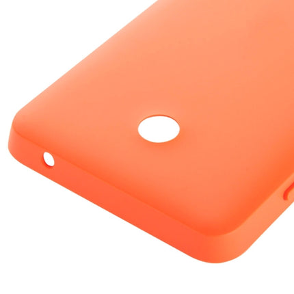 Replacement Back Cover ( Frosted Surface) for Nokia Lumia 630(Orange)-garmade.com