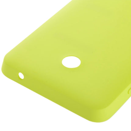 Replacement Back Cover ( Frosted Surface) for Nokia Lumia 630 (Fluorescent Green)-garmade.com